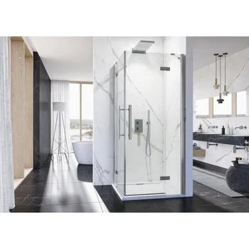 Aquatek Better A4 90 CHROM Sprchový kout čiré sklo 8mm, 90x90x195cm