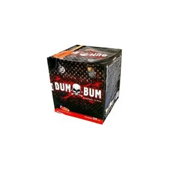Zábavní pyrotechnika Kompakt 25 ran 30 mm DumBum