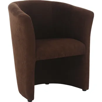 Křeslo Tempo Kondela Klubové křeslo, hnědá, CUBA