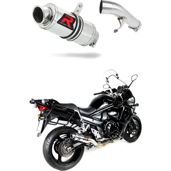 Výfuk pro motocykl Laděný výfuk DOMINATOR SUZUKI GSX 1250 FA 10-16 KUATÁ KONCOVKA KRÁTKÁ GP1