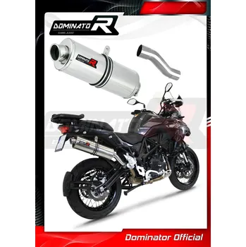 Výfuk pro motocykl Laděný výfuk DOMINATOR BENELLI TRK 502 X OVÁLNÁ KONCOVKA