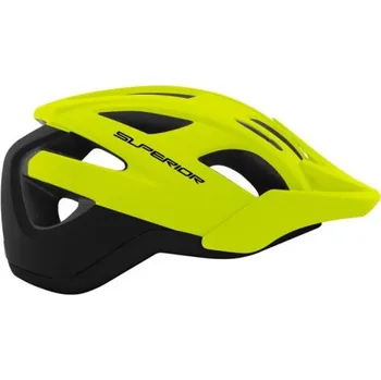 Cyklistická přilba helma Superior Trail Pro, black/green - vel. 58-61 303130