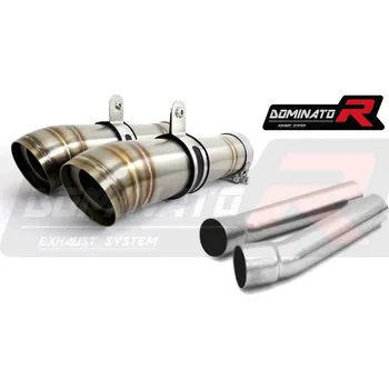 Výfuk pro motocykl Laděný výfuk DOMINATOR DUCATI MONSTER 1000 03-05 KONICKÉ KONCOVKY GP 2