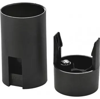 Objímka na žárovku EMOS Objímka na žárovku E14 plastová 1253-030 černá