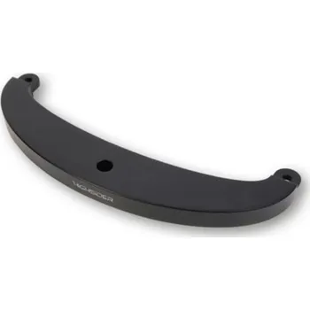 Osvětlení pro motocykl HIGHSIDER CNC držák předního moto světla BOTTOM TYP1 černý