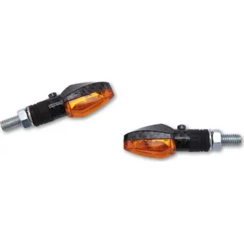 Osvětlení pro motocykl SHIN YO Halogenový moto blinkry LIZZARD karbon