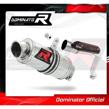 Výfuk pro motocykl Laděný výfuk DOMINATOR Honda CB 600 f HORNET 03-06 KULATÁ KONCOVKA KRÁTKÁ GP1