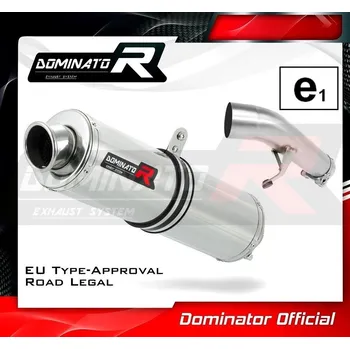 Výfuk pro motocykl Homologovaný Laděný výfuk DOMINATOR SUZUKI GSF 1250 N / S BANDIT WVCH, C12 2007-2016 KULATÁ KONCOVKA STANDART HOMOLOGACE