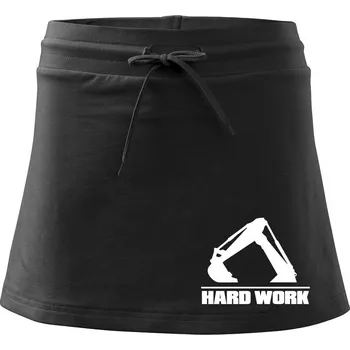 Dámské oblečení Hard Work lžíce - Sportovní sukně - two in one - M ( Černá )