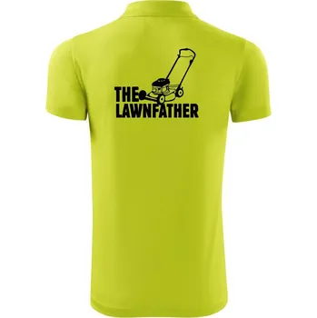 Pánská košile The Lawnfather - Polokošile Victory sportovní (dresovina) - 2XL ( Limetková )