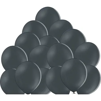 Balónek Balónky tmavě šedé 151 - 50 kusů Balonky.cz 1100151-050