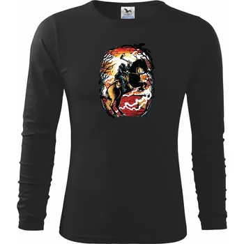 Headless Horseman - Triko dětské Long Sleeve - 146 cm/10 let ( Černá )
