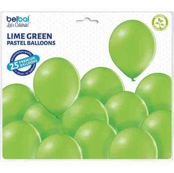 Balónek Balónky limetkově zelené 014 - 100 kusů Balonky.cz 1100014-100