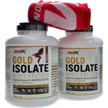 Protein Amix Gold Whey protein isolate 2 x 2280 g - vanilka
