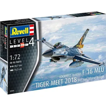 Plastikový model Revell Lockheed Martin F-16 Mlu 31 Sqn. Kleine Brogel 1:72