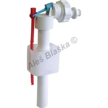 Ventil PlastBrno - ČR | Napouštěcí ventil pro WC boční napojení (napouštění záchodu) - 3/8"+1/2" ONBP151