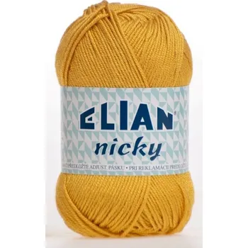 Příze VSV příze Elian Nicky 6686 žlutá