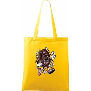 Kuličkátor - Taška bavlněná - 42 x 38 cm ( Žlutá )