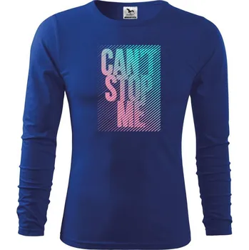 Chlapecké tričko Cant stop me - Triko dětské Long Sleeve - 122 cm/6 let ( Královská modrá )