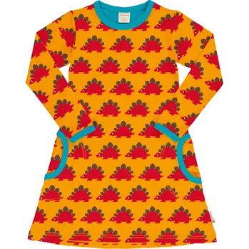 Dívčí šaty Dívčí šaty s dlouhým rukávem Dinosauři Maxomorra Velikost: 86/92