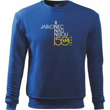 Chlapecké tričko Jablonec nad Nisou 150 let - Oslavuji svoje město - Mikina Essential dětská - 146 cm/10 let ( Královská modrá )