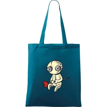 Voodoo láska - Taška bavlněná - 42 x 38 cm ( Petrolejová )