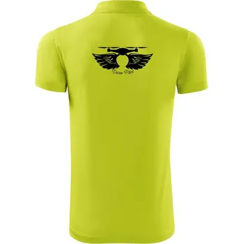 Pánská košile Dron pilot - Polokošile Victory sportovní (dresovina) - L ( Limetková )