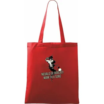 Nákupní taška Nedalo se odolat, mám to v sobě golf - Taška bavlněná - 42 x 38 cm ( Červená )