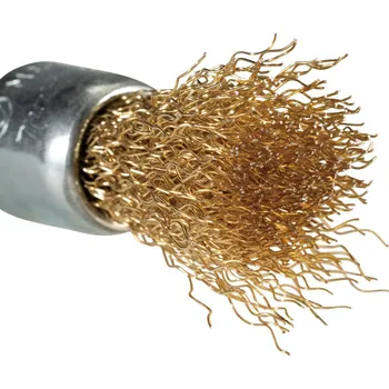 kartáč na vrtačku Makita D-73710 Štětcový kartáč potažený mosazí Ø 19 mm