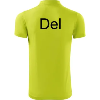 Pánská košile Del - Polokošile Victory sportovní (dresovina) - 2XL ( Limetková )