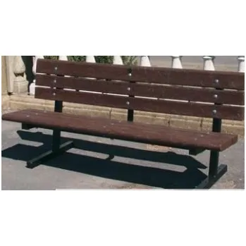 Zahradní lavice HTI Lavička Nela s plastem KA-R1013 Délka latí: 1500 mm, Typ ukotvení: klasické (šrouby), Barva konstrukce: zelená komaxit (RAL 6005)