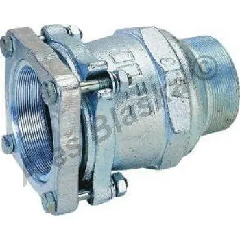 Fitinka GEBO Armaturen - Německo | GEBO svěrná spojka s vnějším závitem typ AF - 2,5" (76,1mm) GB0122000