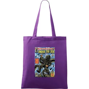 Under The Sea - Taška bavlněná - 42 x 38 cm ( Fialová )