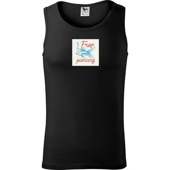 Pánské termoprádlo Free piercing - Tílko pánské Core - XL ( Černá )
