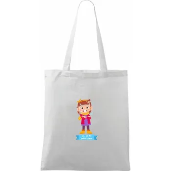 Nákupní taška Jo, je mi pořád zima - Taška bavlněná - 42 x 38 cm ( Bílá )