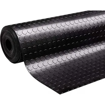 Rohožka Gumová průmyslová protiskluzová rohož FLOMA Coins (penízky) - délka 10 m, šířka 125 cm, výška 0,3 cm