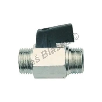 Ventil Mini kulový kohout (ventil) MM motýl - 1/4" 127