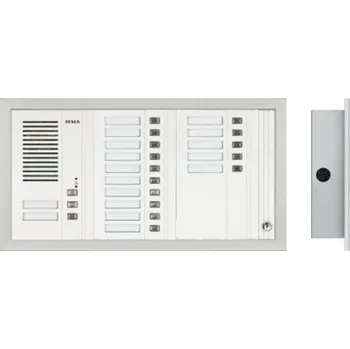 Poštovní schránka Zvonkové tablo TESLA GUARD pro zazdění - 17 účastníků