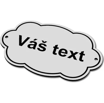 Pelisport Dveřní štítek typ 13 8 x 5 cm