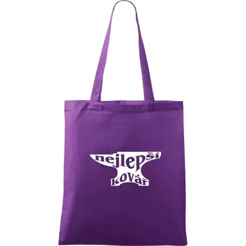 Nejlepší kovář - Taška bavlněná - 42 x 38 cm ( Fialová )