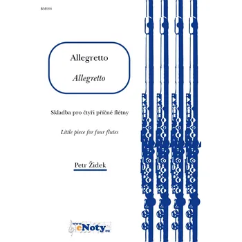 Allegretto pro čtyři příčné flétny
