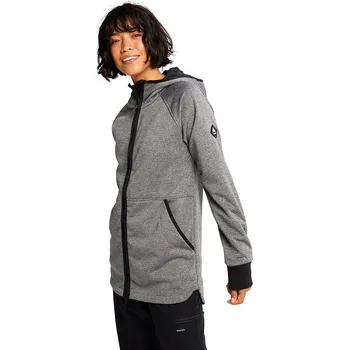 Dámská mikina mikina Burton Minxy Zip - True Black Heather S