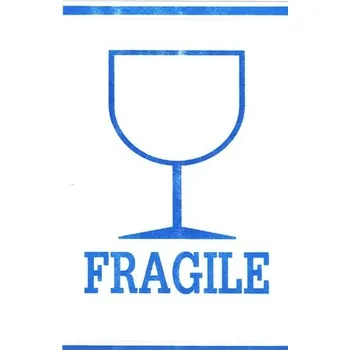 Samolepící etiketa Samolepicí etikety - FRAGILE  - 7 x 11,5 mm - 20 ks