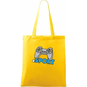 eSport - Taška bavlněná - 42 x 38 cm ( Žlutá )