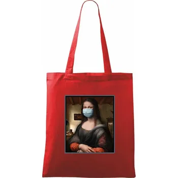 Corona Lisa - Taška bavlněná - 42 x 38 cm ( Červená )