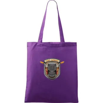 Svářeč profesionál - Taška bavlněná - 42 x 38 cm ( Fialová )