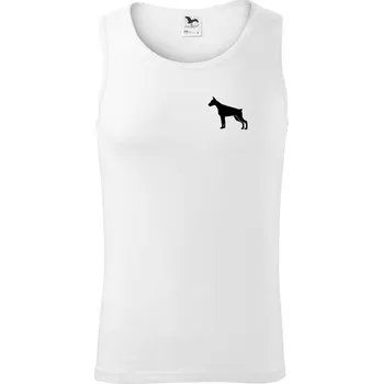 Pánské termoprádlo Dobrman ikona prso - Tílko pánské Core - M ( Bílá )