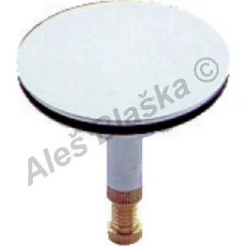 Sifon Zátka vanových výpustí mosazná - CHROM PCGS59