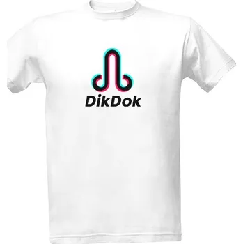 Pánská móda Tričko s potiskem Dikdok pánské