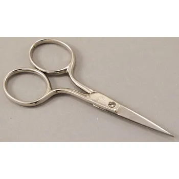 Krejčovské nůžky Nůžky vyšívací - malé - délka 9 cm - celokovové - stříbrná